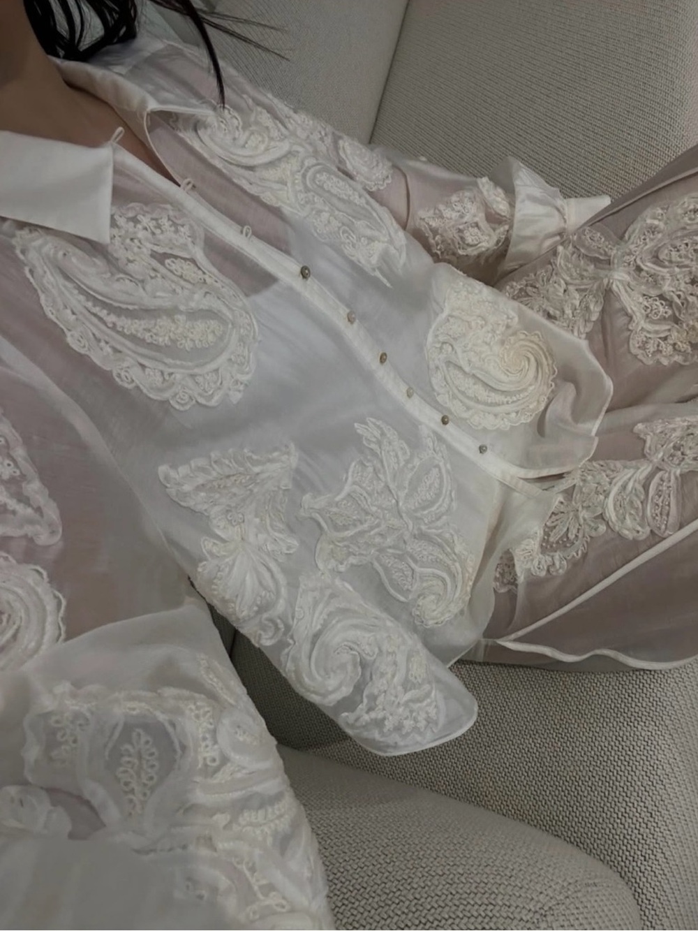 H&M Embroidered Blouse - Picture 12 of 16